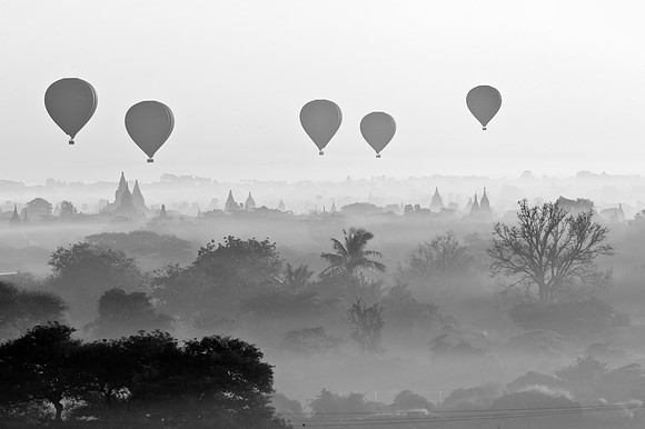 Balloons Over Bagan