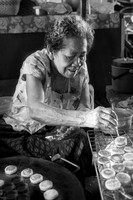Preparing Sweet Cakes, Thailand