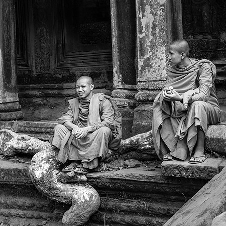 Reflections at Day's End, Cambodia