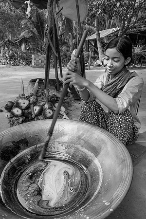 Syrup Preparation, Cambodia