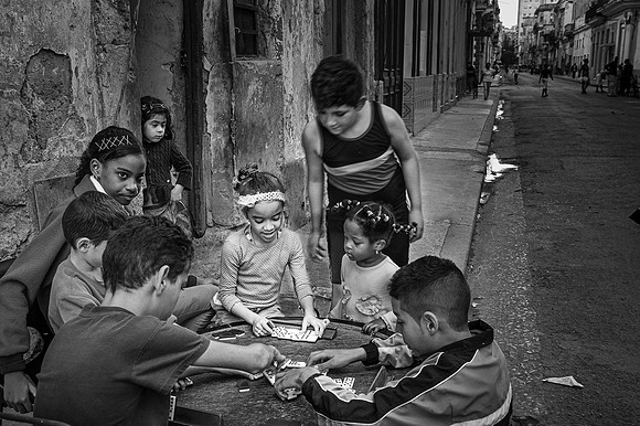 Games in the Street, Havana, Cuba
