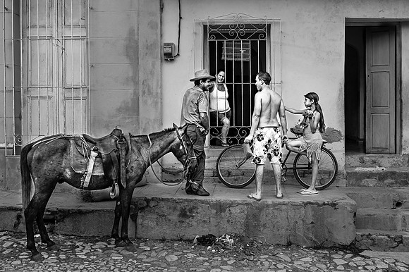 Chance Meeting, Trinidad, Cuba