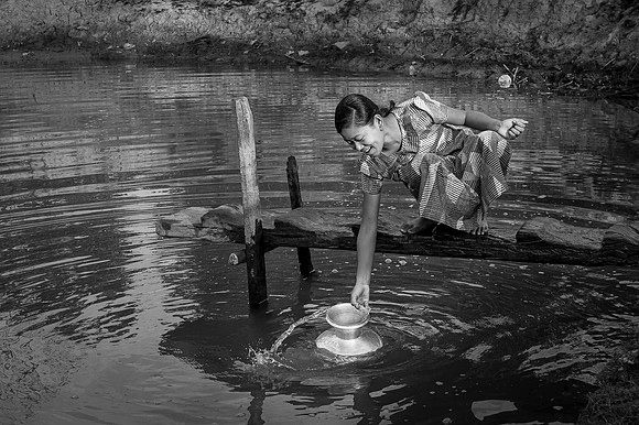 Drawing Water, Myanmar