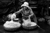 Preparing Rice Noodles, Vietnam