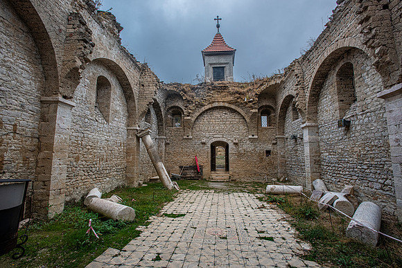 Old Mavrovo Church (Ruins), Mavrovo, Macedonia