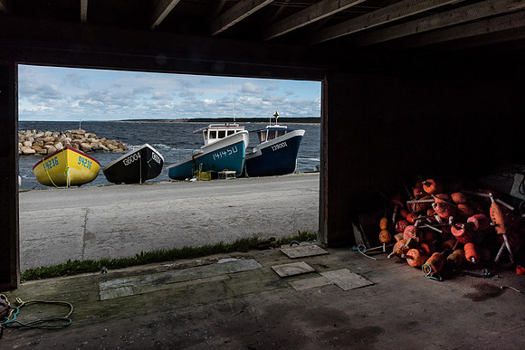 Boat and Buoys