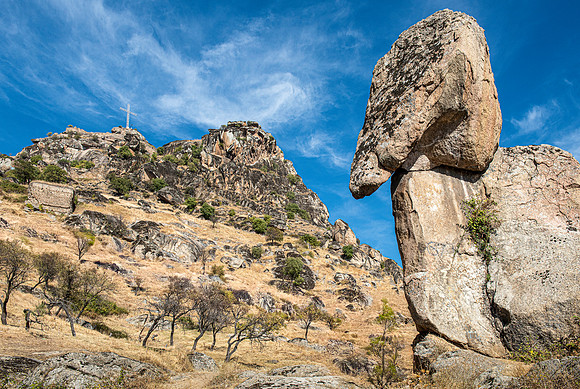 Elephant Rock near Markovi Kuli Fortress, Prilep, Macedonia
