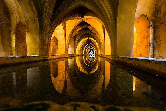 Seville - Alcazar Underground Pool