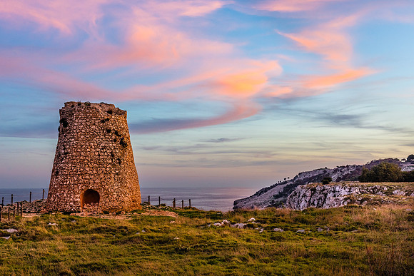 Torre Minervino, Santa Cesarea Terme, Puglia, Italy