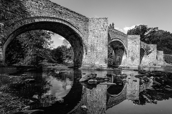 Llangynldr Bridge, Wales