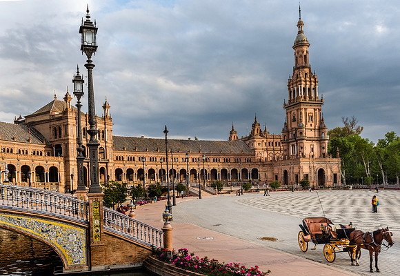 Plaza de Espana, Sevilla, Spain
