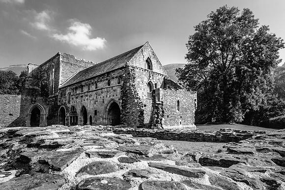 Valle Crucis Abbey, Llantysillo, nr. Llangollen, Wales