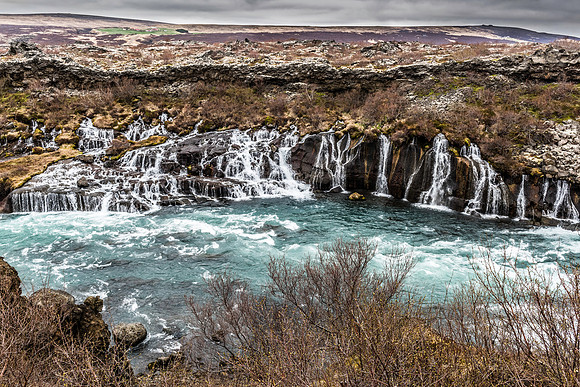 Barnafoss (Falls) Iceland