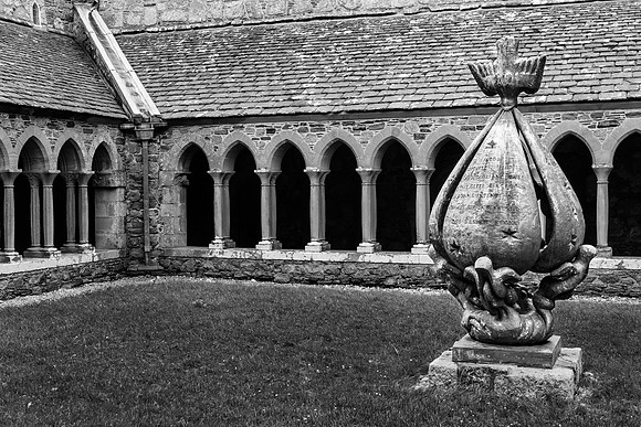 Cloisters, Iona Abbey, Isle of Mull