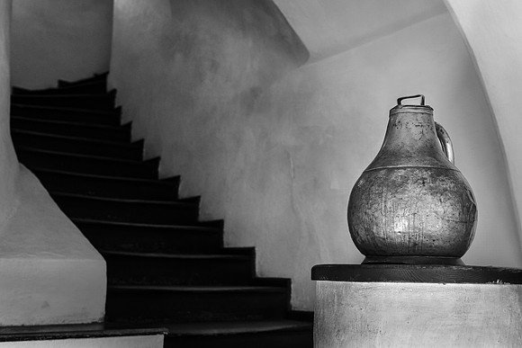 The Staircase, Castle Bran, Romania