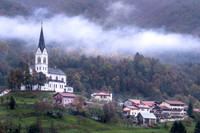 Morning Mist, Dreznica, Slovenia