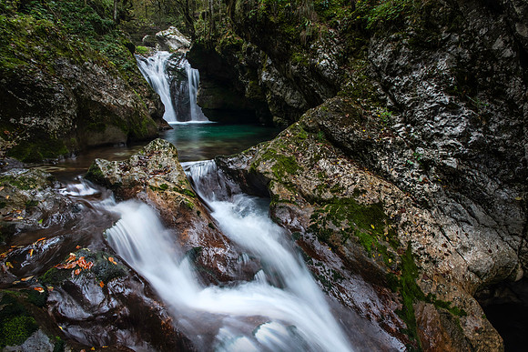 Autumn Falls, Lepena, Slovenia