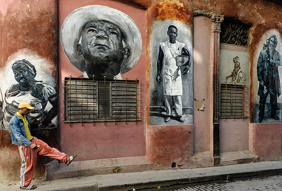 High Stepping, Old Town Havana, Cuba