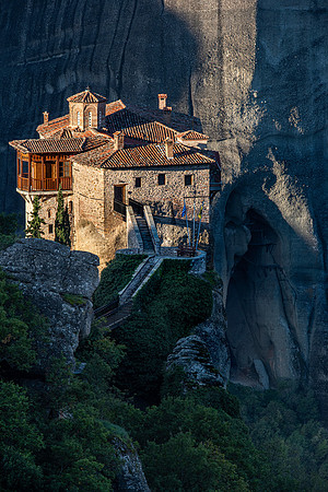 Iera Moni Rousanou Monastery, Meteora, Greece