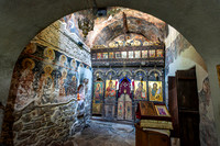 Church or the Virgin Mary of the Hospital (Bolnichka), Ohrid, Macedonia