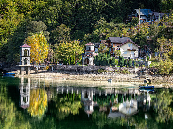 Church of Saint Elias, Black Drin River, Globochica, Macedonia