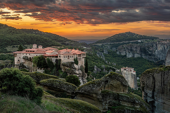 Iera Moni Barlaam Monastery, Meteora, Greece