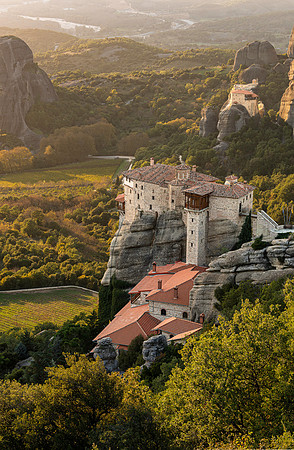 Iera Moni Rousanou Monastery, Meteora, Greece