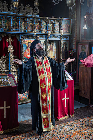 Priest, Glozhene Monatery, Bulgaria