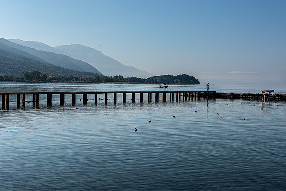 The Fishing Pier, Orhid, Macedonia