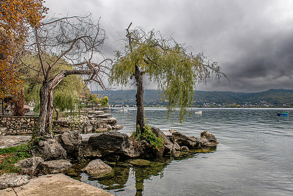 Waterfront Walk, Orhid, Macedonia