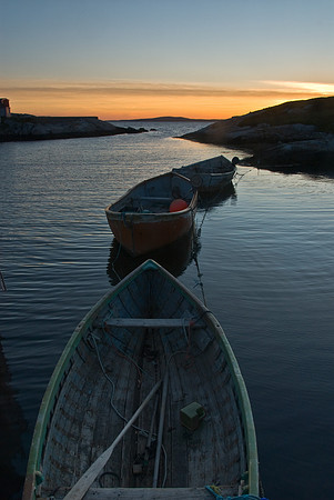 Peggy's Cove - Toward the Sunset