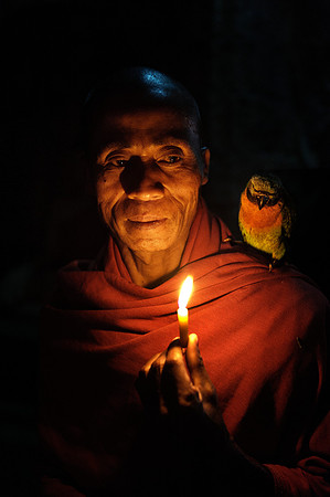 Lighting His Way