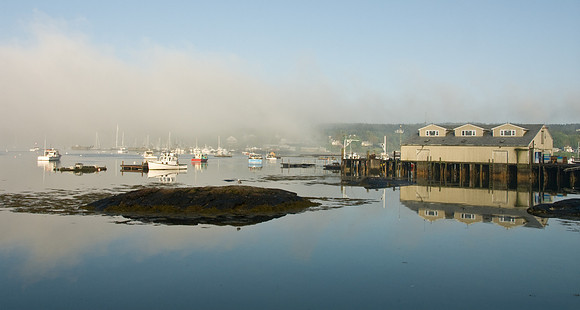 Lifting Fog Southwest Harbor