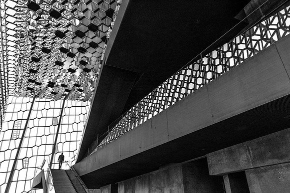 "Solitary", Harpa Center, Reykjavik, Iceland