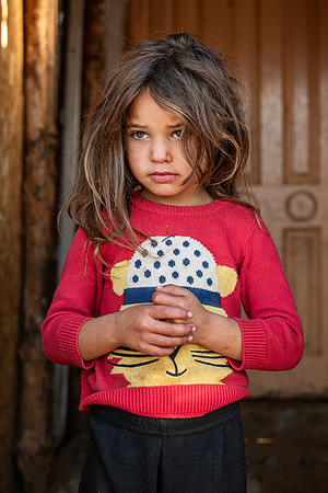 Young Roma Girl, Bulgaria