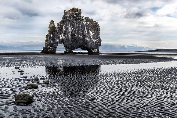 Hvitserkur - Sculpture at Low Tide