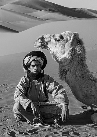 Erg Chebbi, Sahara, Morocco