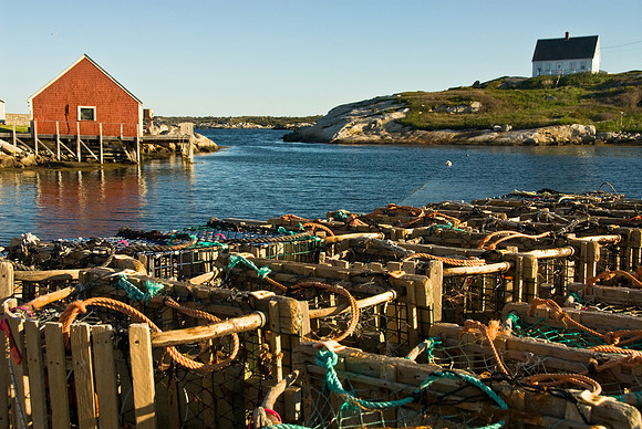 Sunrise at Peggy's Cove
