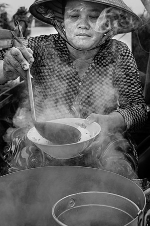 "Soup Lady", Mekong Delta, Vietnam