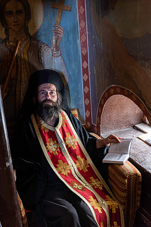 Priest, Glozhene Monatery, Bulgaria